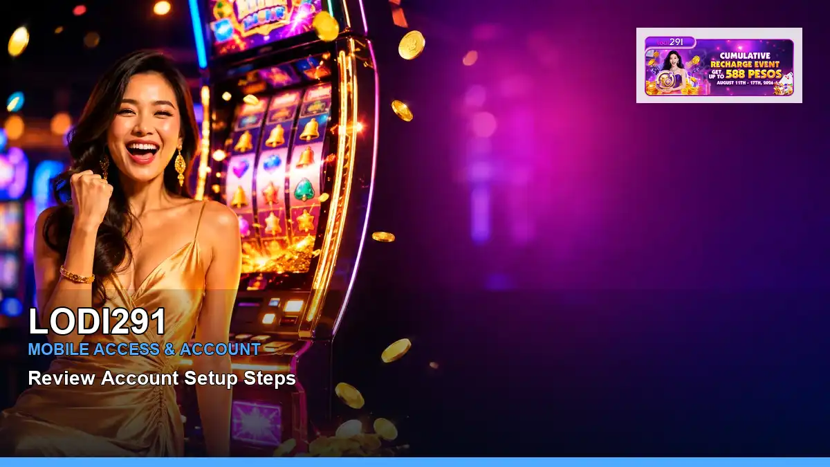 LODI291 radiant jackpot slot games highlighting mobile-friendly casino play