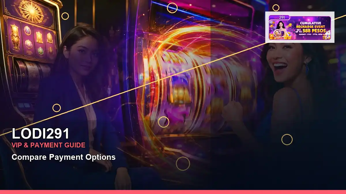 LODI291 LODI291 promotion information for Philippine users scene with left close-up VIP casino rewards for players in the