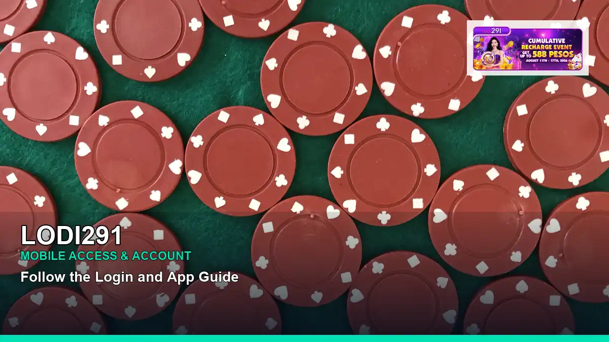 LODI291 casino login and app guide for Philippine players