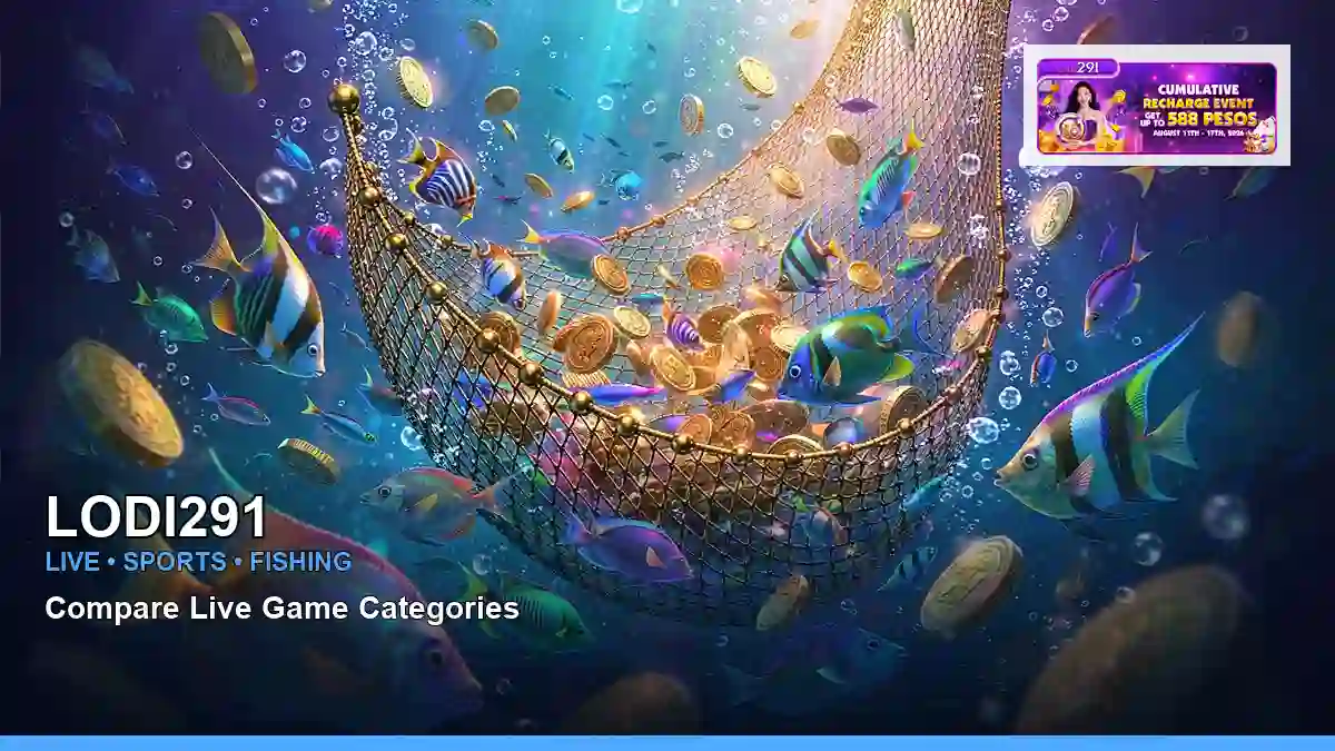 LODI291 bountiful catch casino fishing games highlighting mobile-friendly casino play